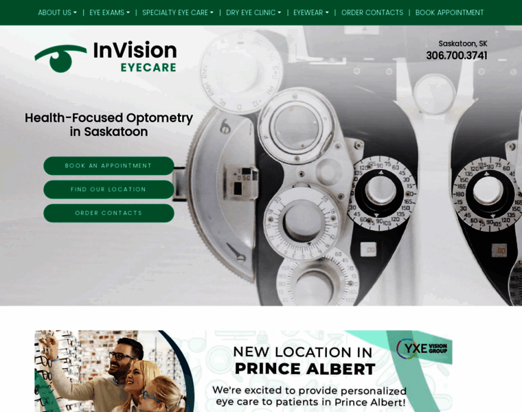 Invision-eyecare.ca thumbnail