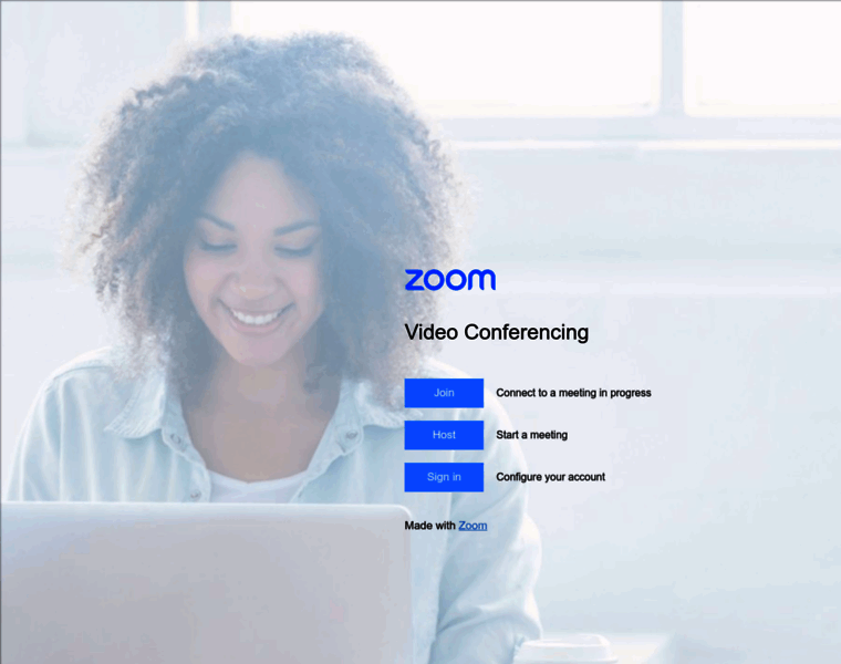 invus.zoom.us at WI. Video Conferencing, Web Conferencing, Online ...