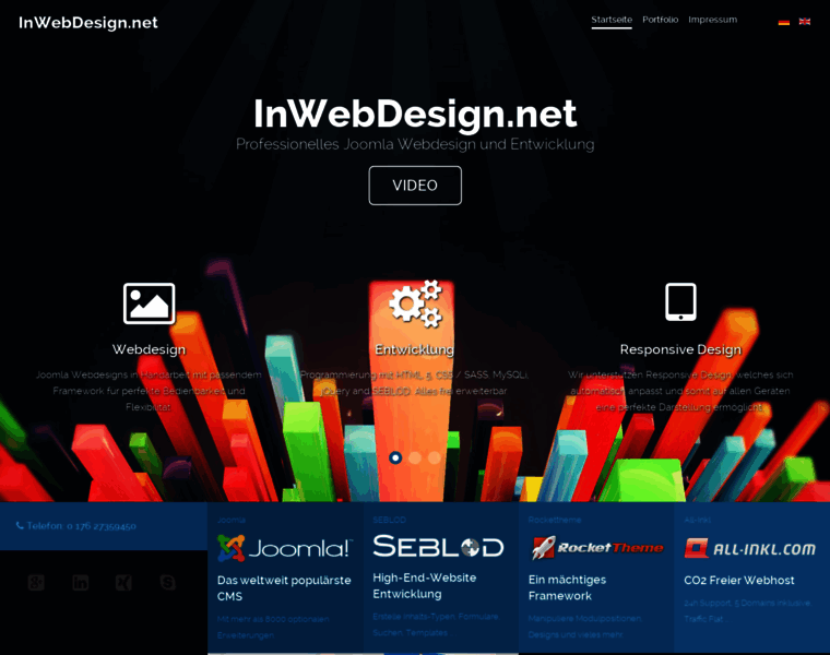 Inwebdesign.net thumbnail