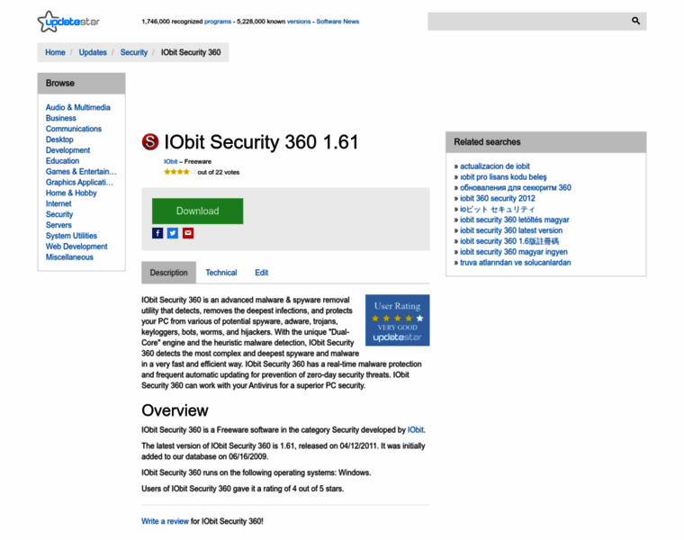 Iobit-security-360.updatestar.com thumbnail