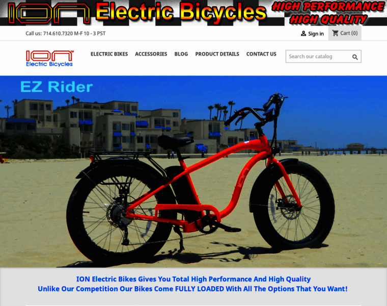Ionelectricbicycles.com thumbnail