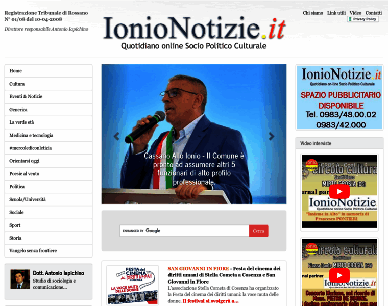 Ionionotizie.it thumbnail