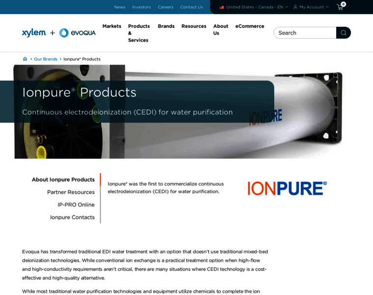 Ionpure.com thumbnail