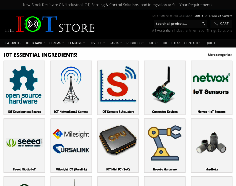 Iot-store.com.au thumbnail