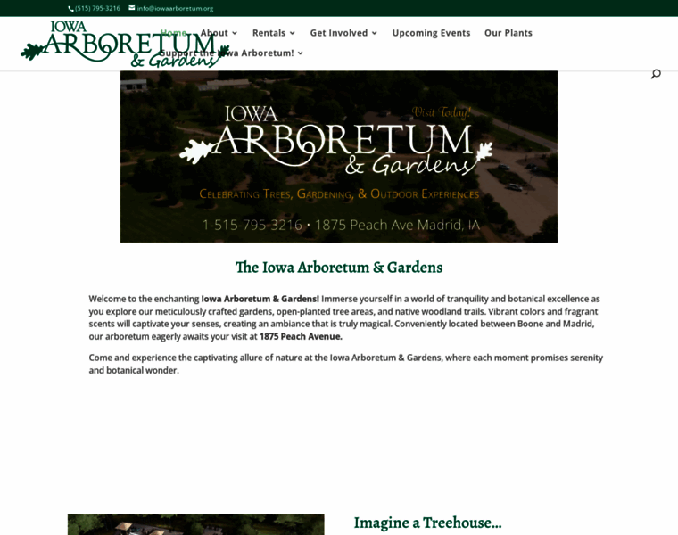 Iowaarboretum.org thumbnail