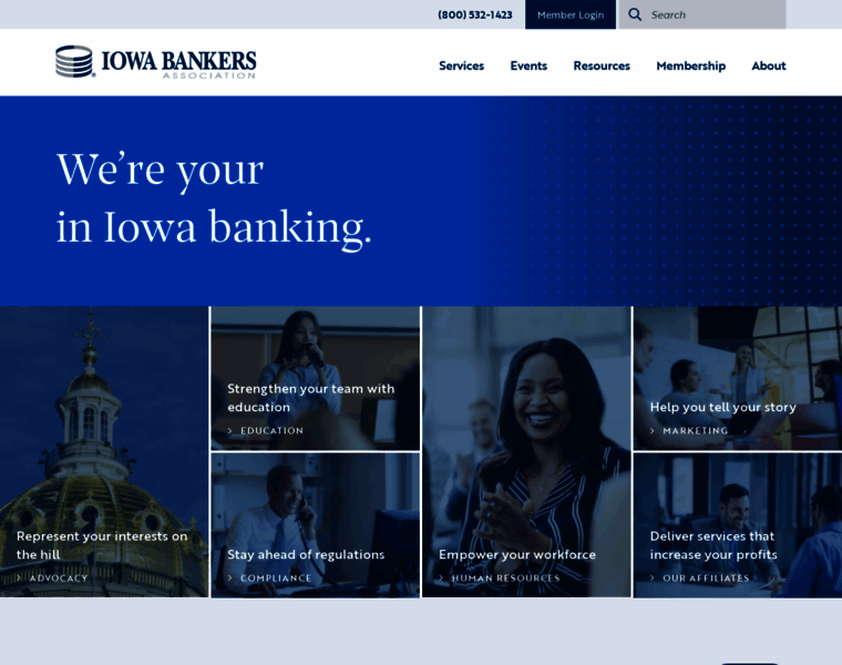 Iowabankers.com thumbnail