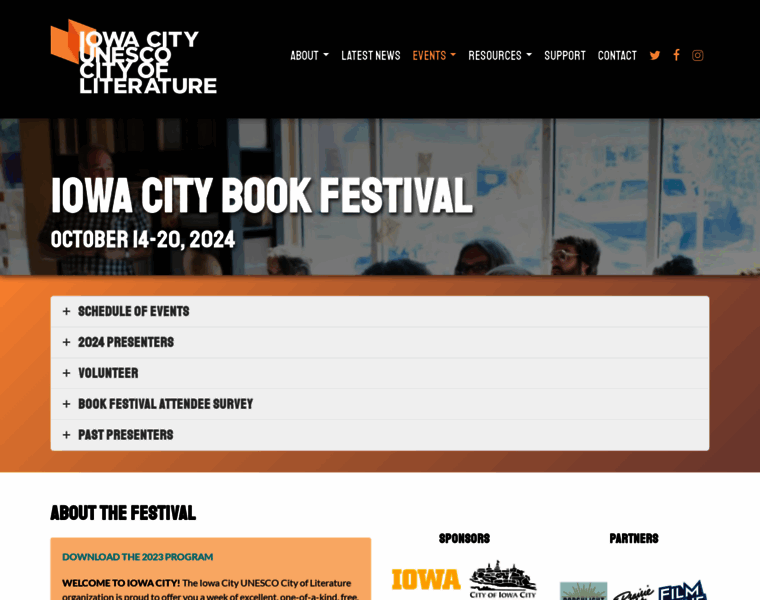Iowacitybookfestival.org thumbnail