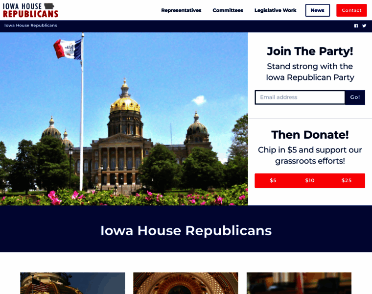 Iowahouserepublicans.com thumbnail