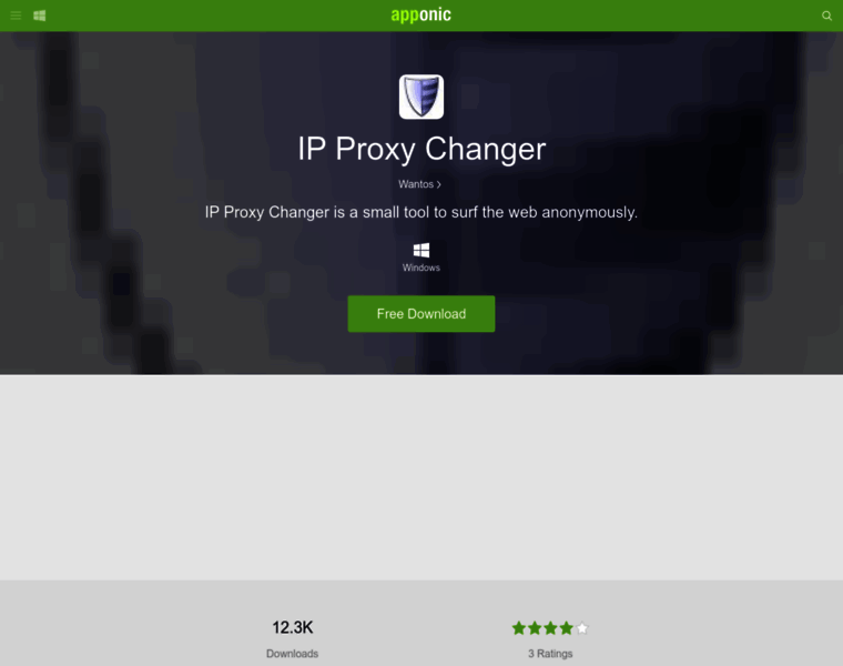 Ip-proxy-changer.apponic.com thumbnail