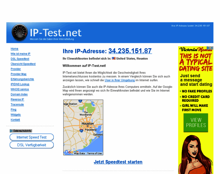 Ip-test.net thumbnail
