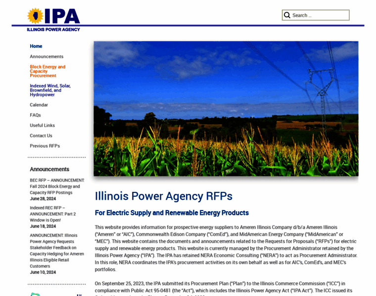 Ipa-energyrfp.com thumbnail
