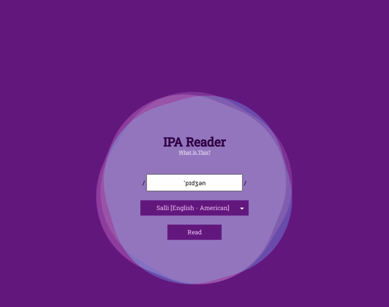 Ipa-reader.xyz thumbnail
