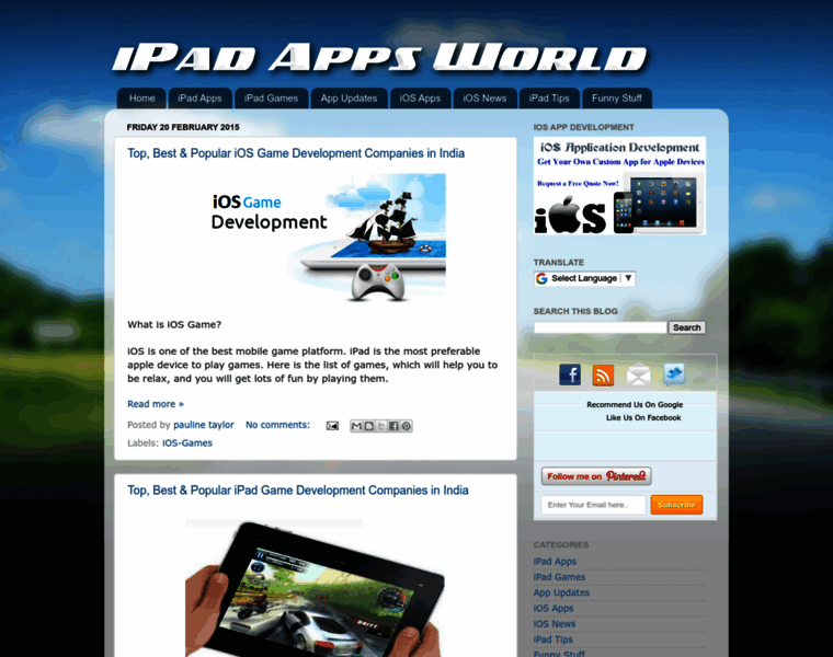 Ipadappsworld.blogspot.in thumbnail