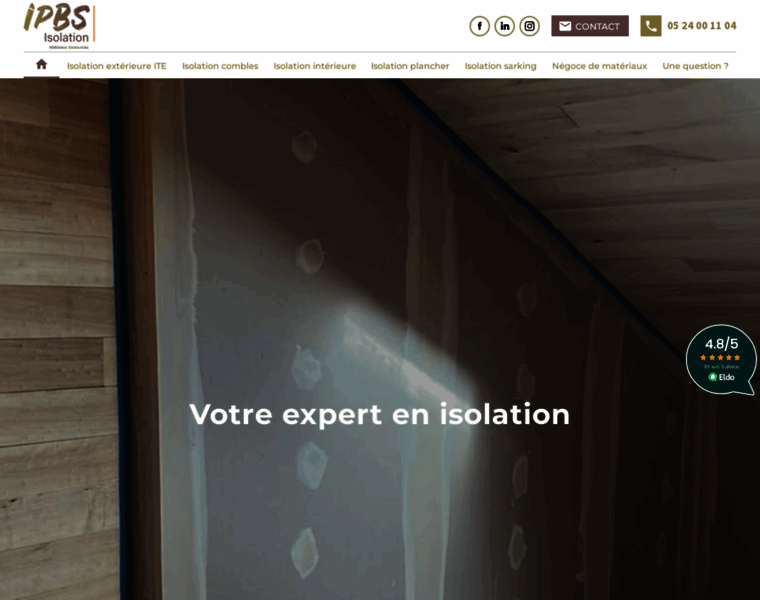 Ipbs-isolation.fr thumbnail