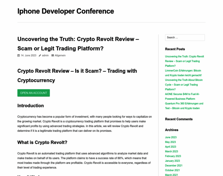 Iphone-developer-conference.de thumbnail