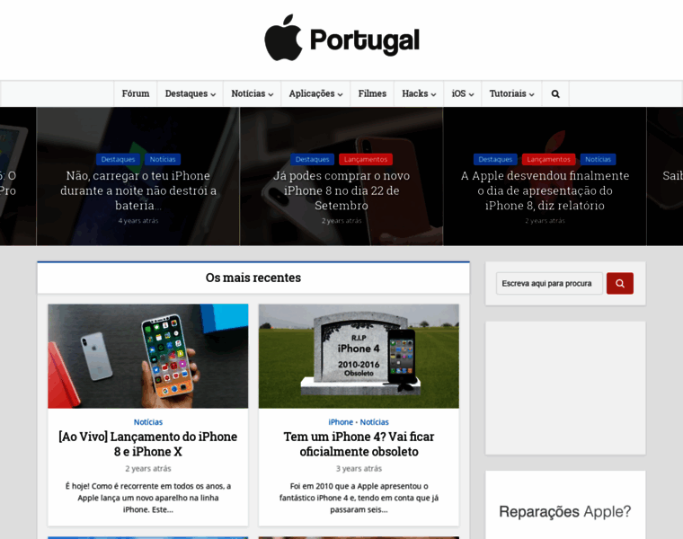 Iphoneportugal.com thumbnail