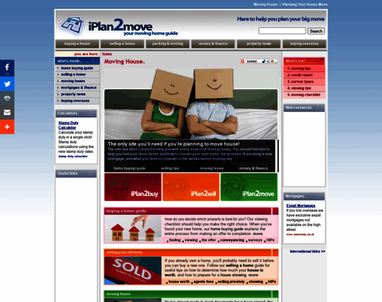 Iplan2move.co.uk thumbnail