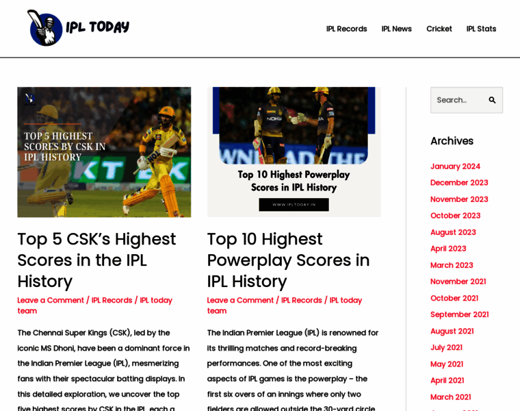 Ipltoday.in thumbnail Ipltoday.in thumbnail