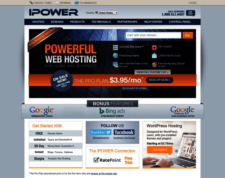 Ipowerweb.net thumbnail
