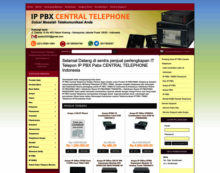Ippbxcentraltelephone.com thumbnail