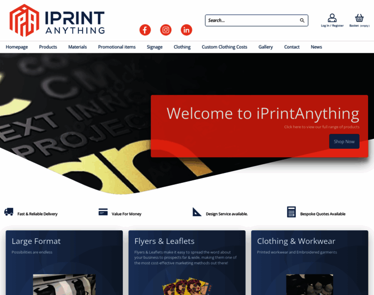 Iprintanything.com thumbnail