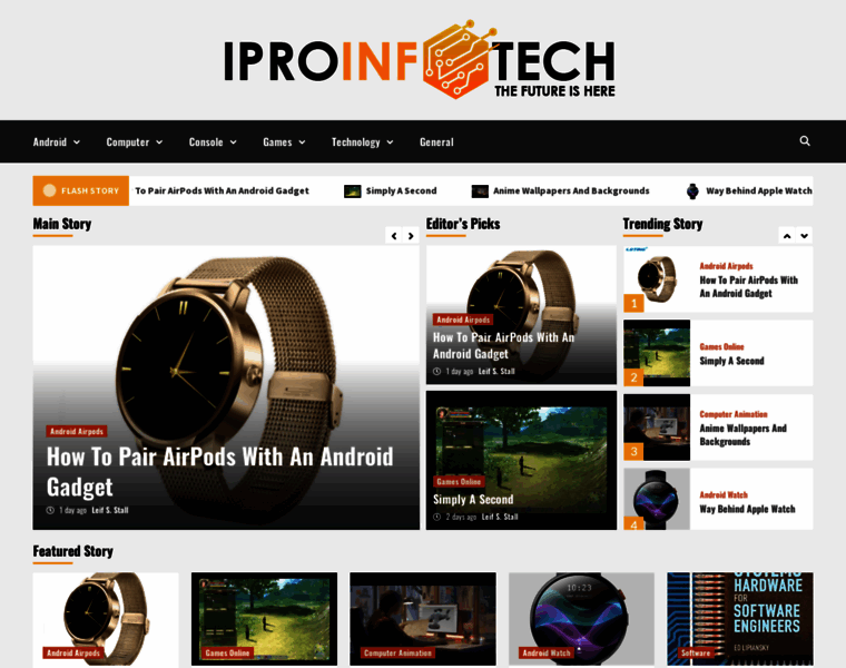 Iproinfotech.com thumbnail