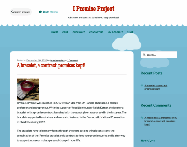 Ipromiseproject.com thumbnail