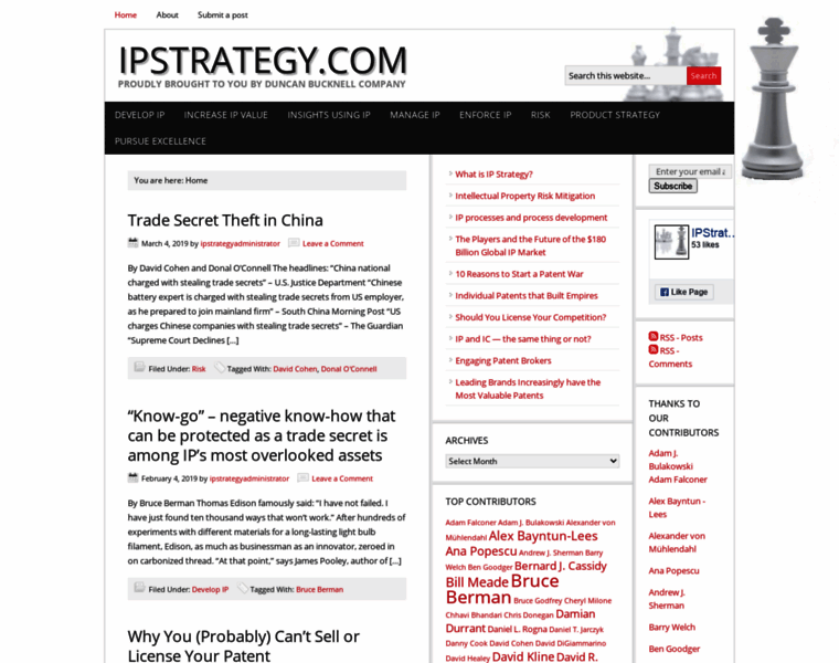 Ipstrategy.com thumbnail