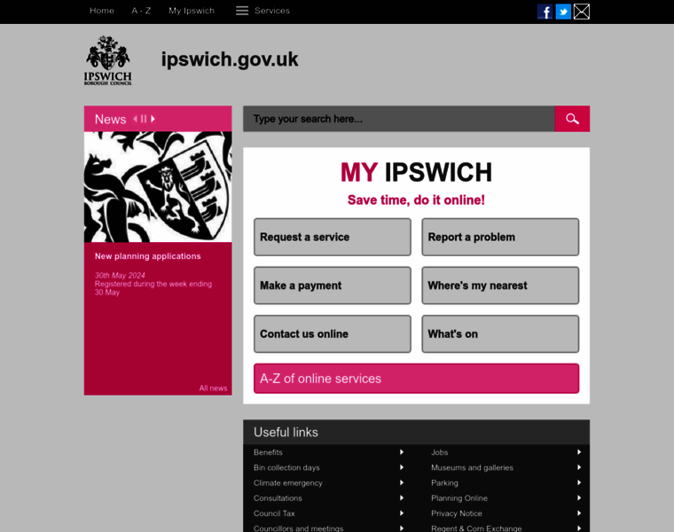 Ipswich.gov.uk thumbnail