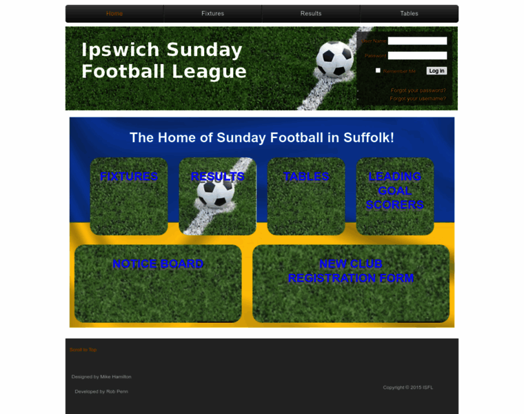 Ipswichsundayfootball.co.uk thumbnail