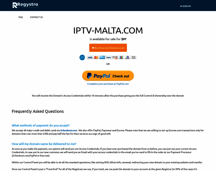 Iptv-malta.com thumbnail
