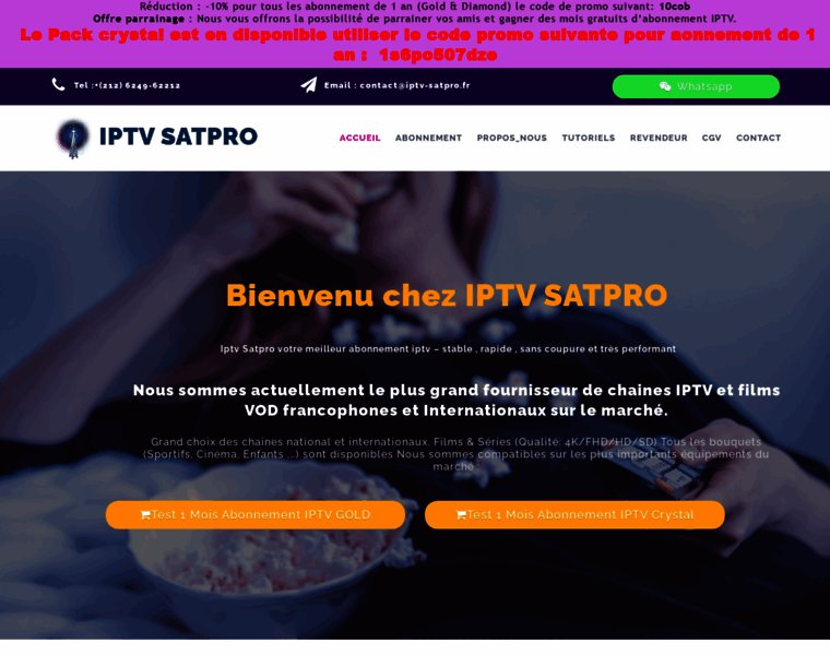 Iptv-satpro.fr thumbnail