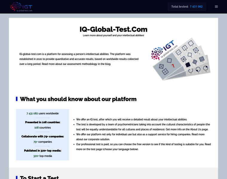 Iq-global-test.com thumbnail