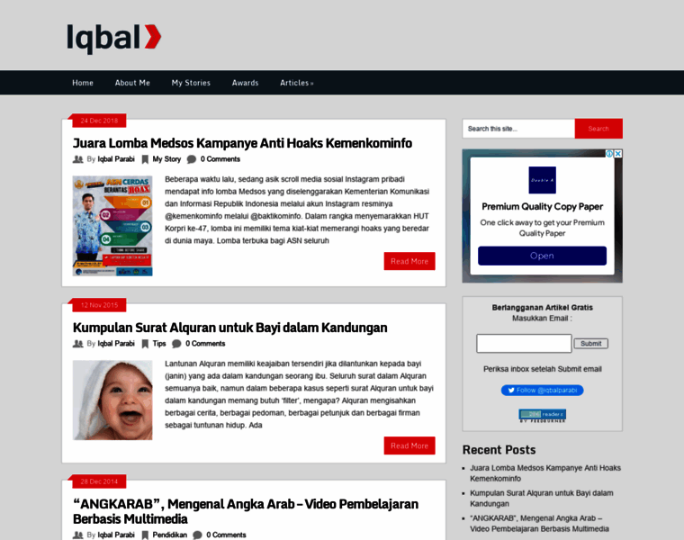 Iqbalparabi.com thumbnail