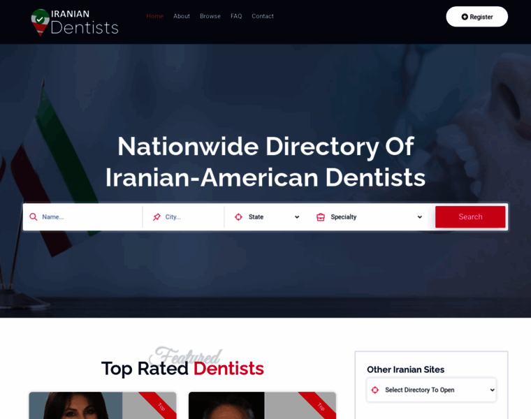Iranian-dentists.com thumbnail