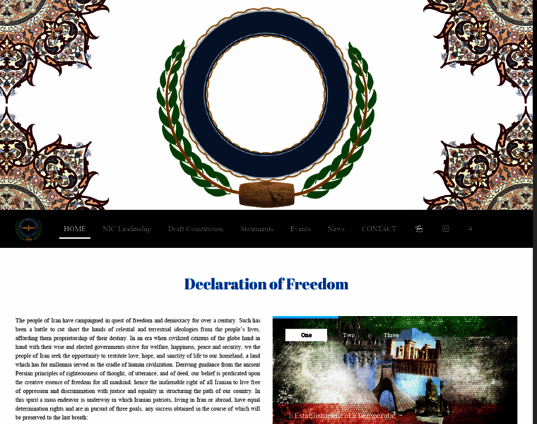 Iranianfreedom.org thumbnail