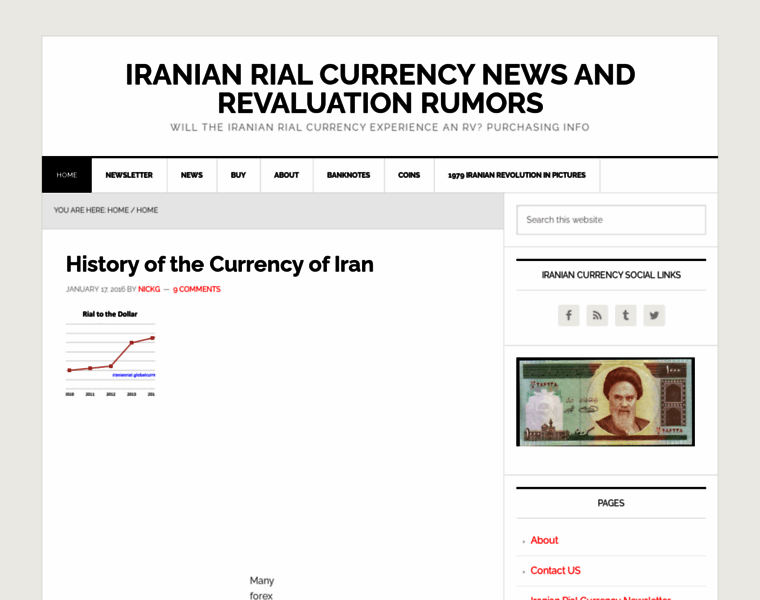 Iranianrial.globalcurrencyreset.net thumbnail