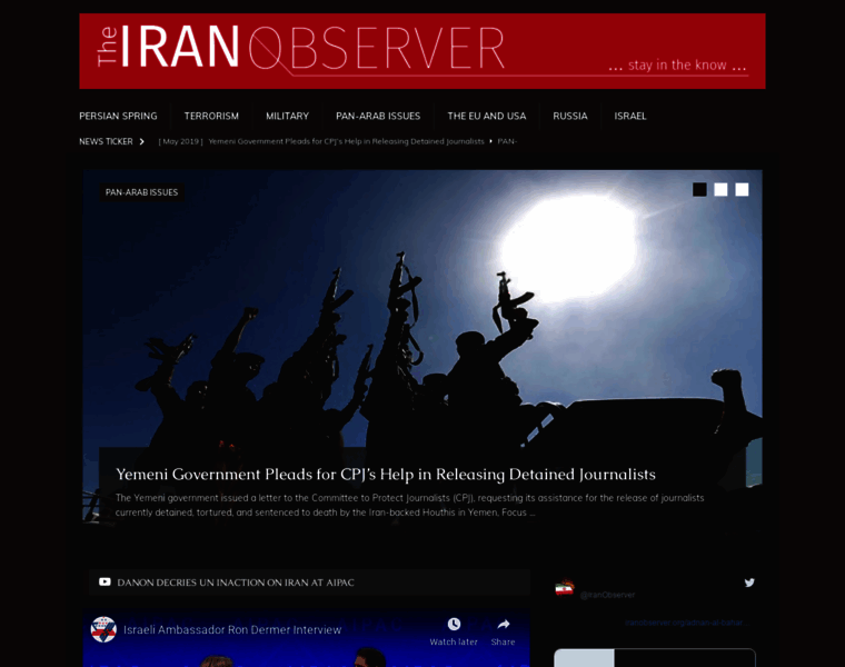 Iranobserver.org thumbnail