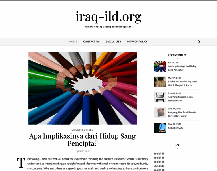 Iraq-ild.org thumbnail