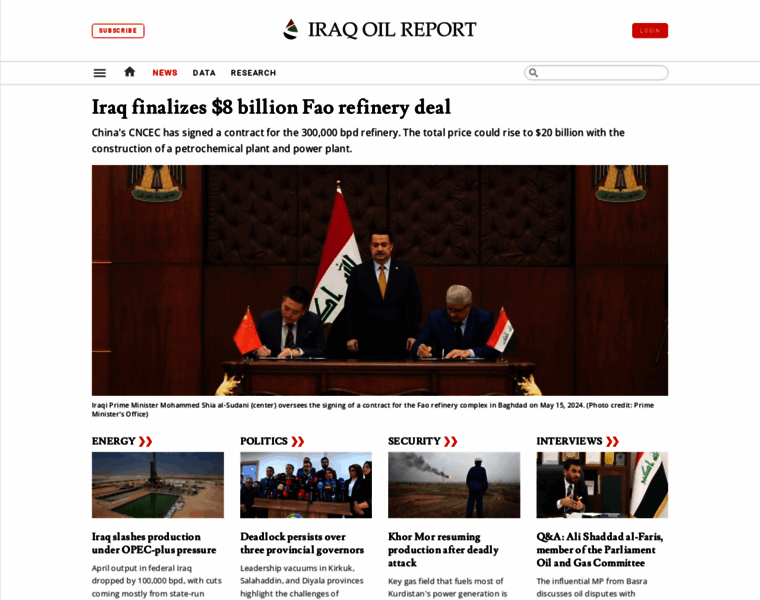 Iraqoilreport.com thumbnail