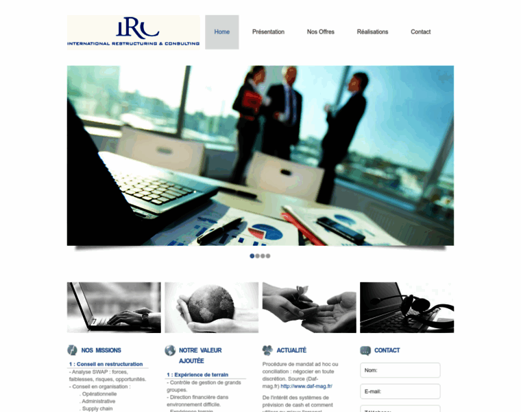 Irc-conseil.com thumbnail