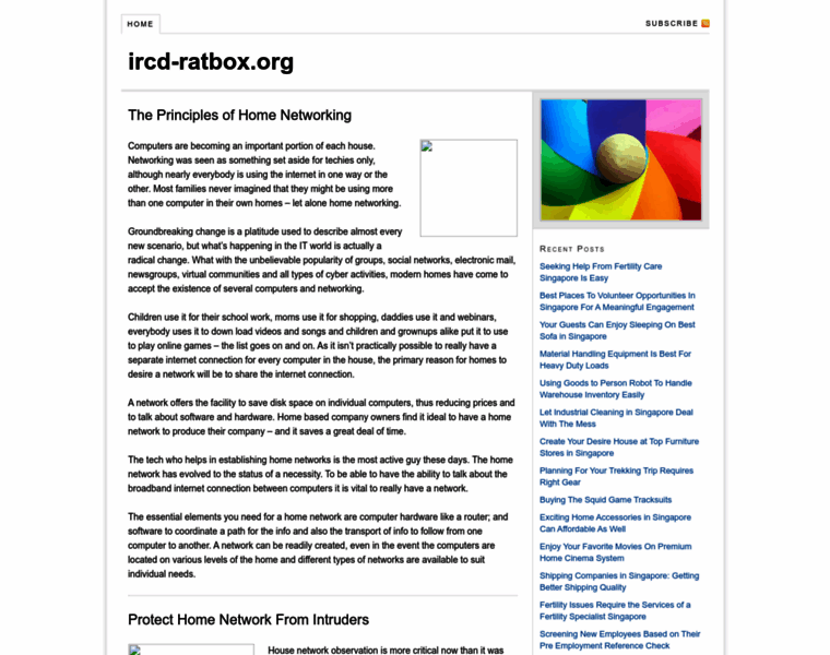 Ircd-ratbox.org thumbnail