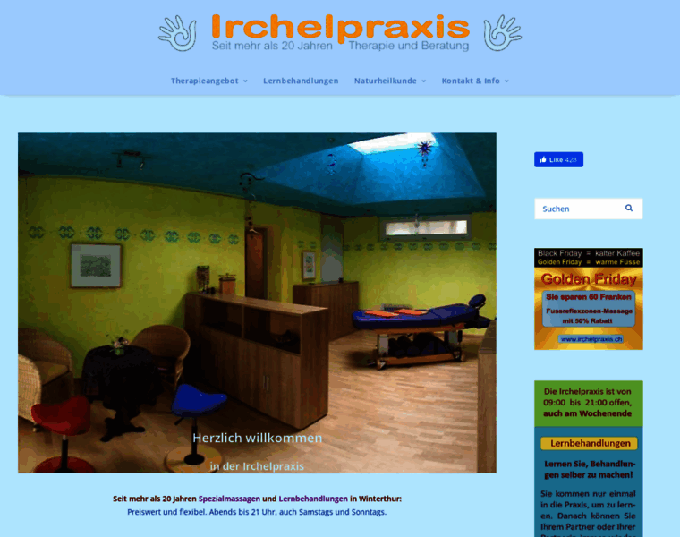 Irchelpraxis.ch thumbnail