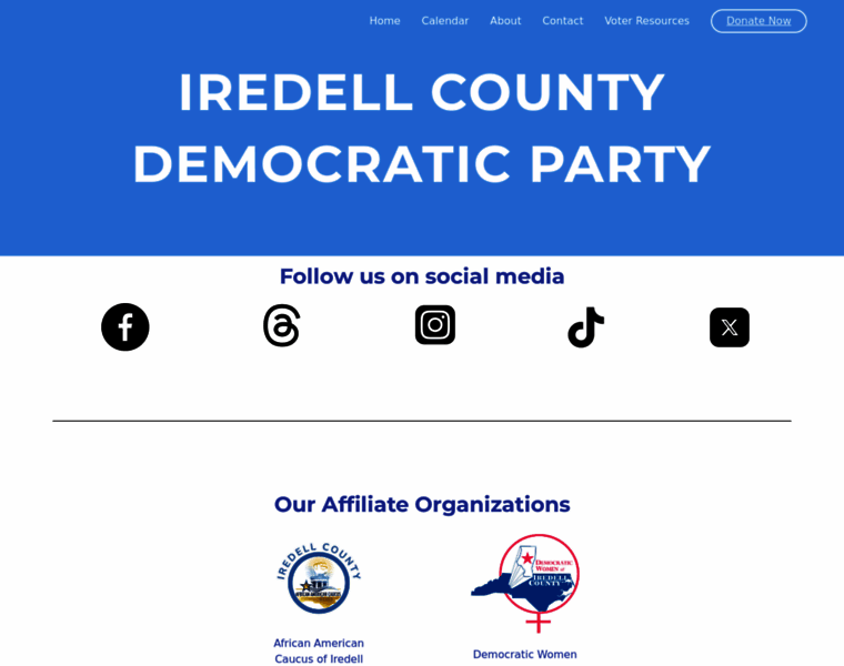 Iredelldemocrats.com thumbnail