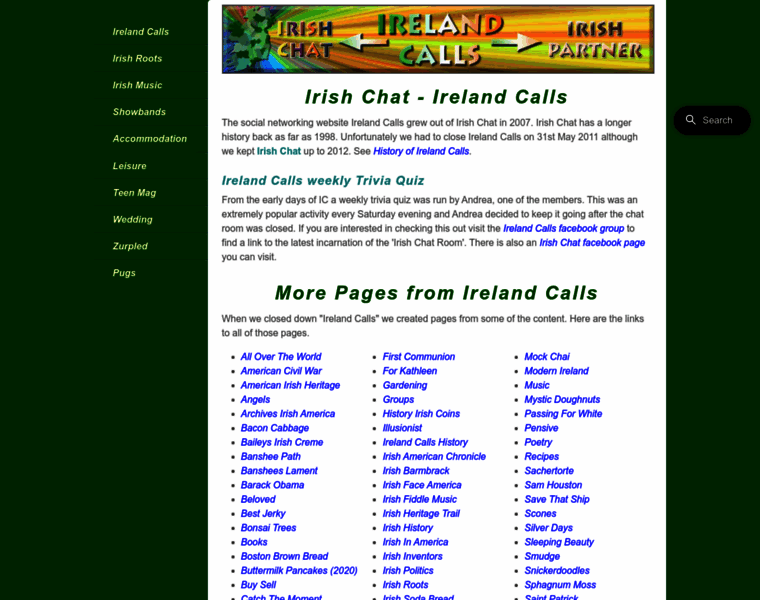 Irelandcalls.com thumbnail