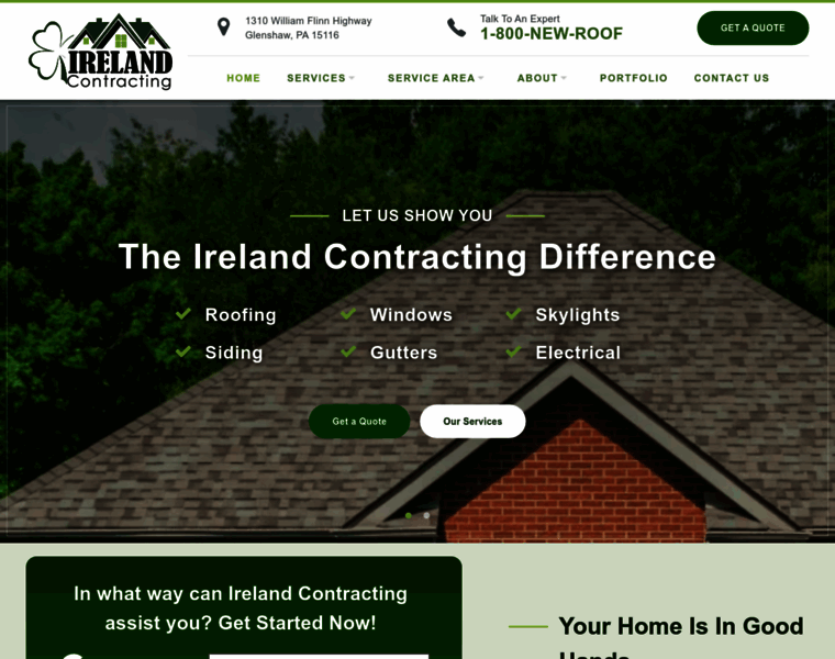 Irelandcontracting.com thumbnail