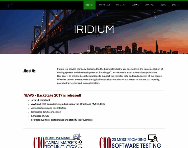 Iridium-consulting.com thumbnail