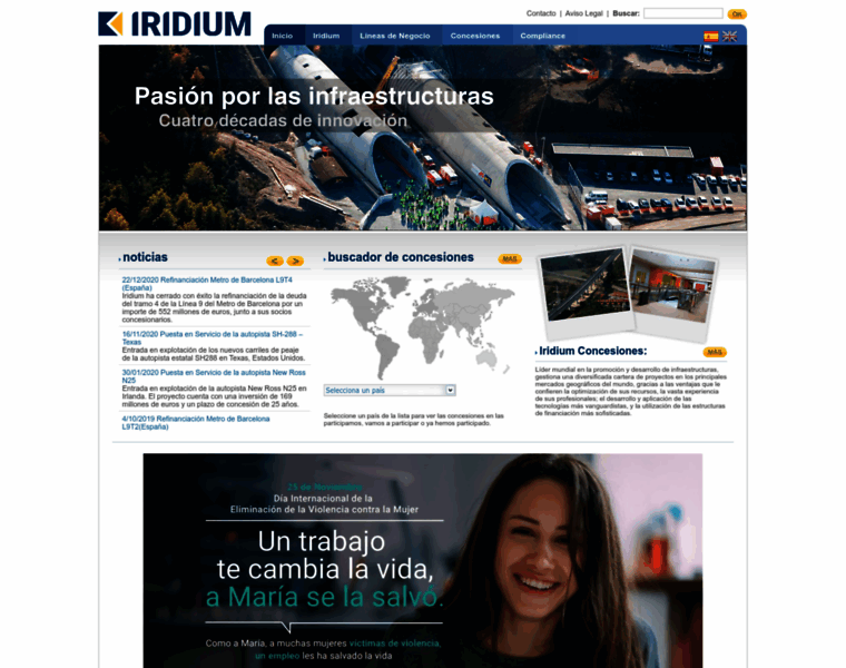 Iridiumconcesiones.com thumbnail