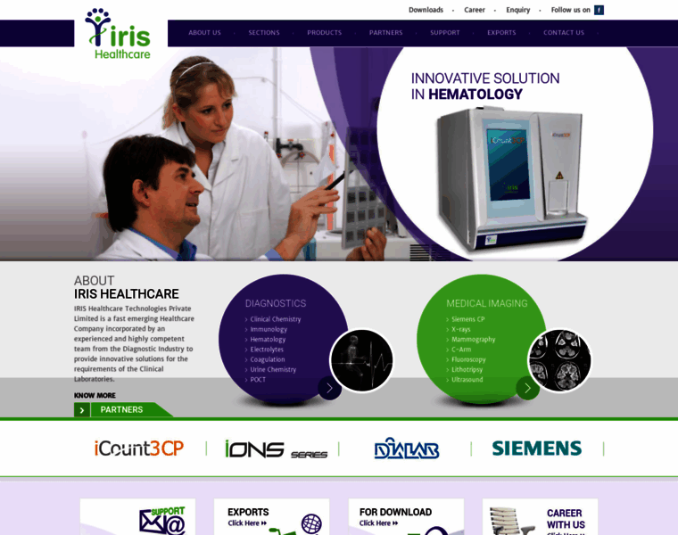Iris-healthcare.com thumbnail