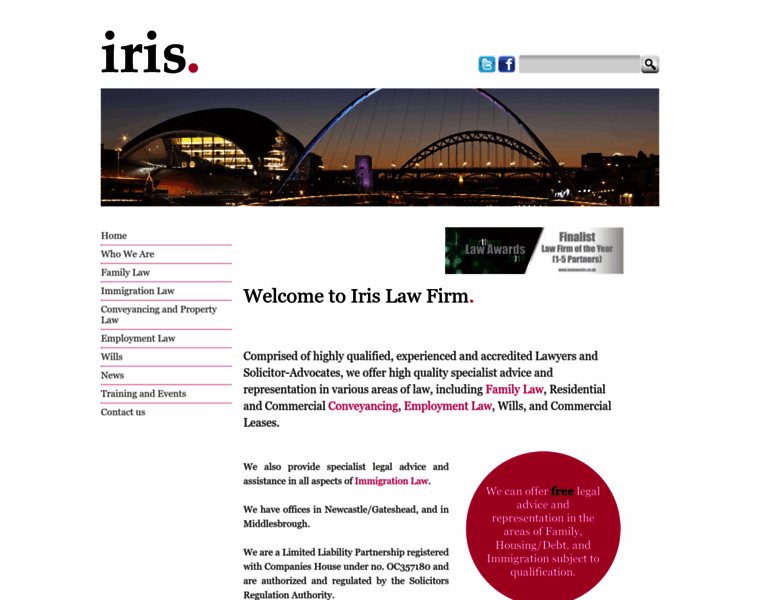 Iris-law.co.uk thumbnail